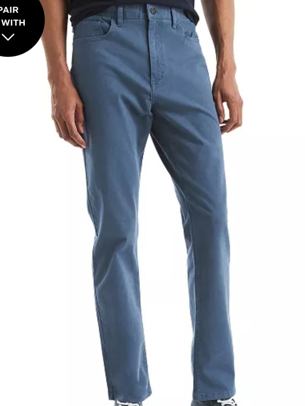 Nautica Men's Vintage Straight Leg Pant Dark Blue